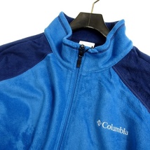 ■Columbia コロンビア 新品 バイカラー ストレッチ フリースジャケット ブルゾン アウトドアウェア YMG006 464 115/XXXL ▲008▼kkf181co_画像2