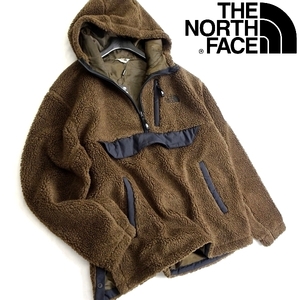 THE NORTH FACE ノースフェイス 新品 RIMO FLEECE ANORAK ボア フリース アノラック ジャケット プルオーバー BRW 100/L ▲085▼kkf0044a