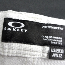 OAKLEY オークリー スカル 新品 定価1.3万 T/Cストレッチドビー 織り柄 ジョガーパンツ ゴルフウェア FOA404233 100 34 ▲033▼kkf025ky_画像6