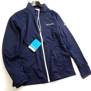 ■Columbia コロンビア 高耐久ストレッチ スタンドカラー トラックジャケット ブルゾン アウトドアウェア YLG201 464 100/L▲013▼kkf159co