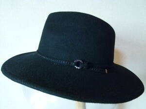  Anteprima * new goods * wool felt hat black!