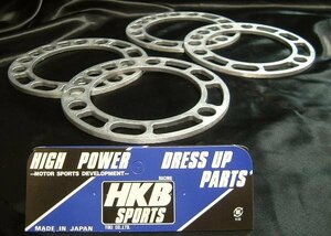 ★HKB ホイールスペーサー★4WD用 PCD：139.7-5穴 厚み 5ｍｍ (4枚セット)