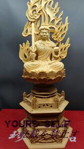 仏教美術 不動明王 不動明王像 精密彫刻 木彫仏像 手彫り 彫刻工芸品