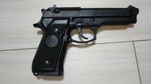 【中古】MGC モデルガン ベレッタ M9 DESERT STORM SPG（予備マガジン1個付き）_画像7