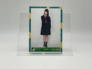 日向坂46 けやき坂46 生写真 小坂菜緒 5th シングル JK 衣装 ヒキ(ヨリ/チュウ/座り/ヒキ/セミコンプ/ハーフ/フルコンプ)