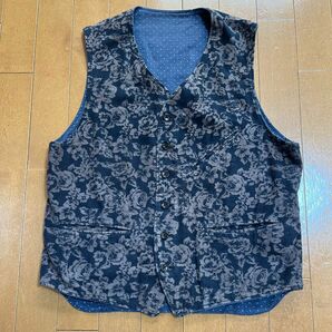 ENGINEERED GARMENTS　リバーシブルベスト　S