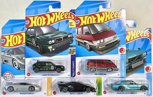 ホットウィール（ HOT WHEELS ）【 2022 】バラエティ 5台セットA