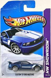 ホットウィール（ HOT WHEELS ）カスタム 2012 フォード マスタング