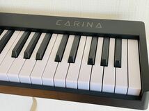 【美品・動作品】 Carina カリーナ 折りたたみ式 電子ピアノ ZE0088 88鍵 キーボード MIDI ケース・カバー付き USBA-Cケーブル サスティン_画像4