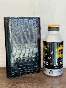 美品　KRAUSE クロコ型押し システム手帳（24㎝×19㎝×2㎝） 6穴