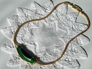 ヴィンテージ ** Jomaz エナメルの美しいネックレス vintage necklace USA 刻印