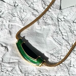 ヴィンテージ ** Jomaz エナメルの美しいネックレス vintage necklace USA 刻印の画像2