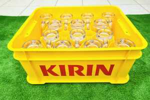 昭和レトロ KIRIN キリン ビール ジョッキ グラス ケース 14個セット 宴会 業務用 希少 レア