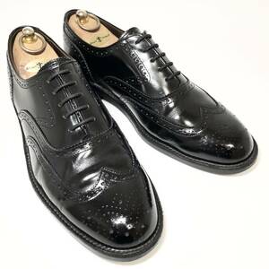 【REGAL】リーガル 26.5cmEE 黒 ブラック ウイングチップ 内羽 革靴 メンズ ビジネスシューズ レザー 紳士靴 カジュアル ドレス 