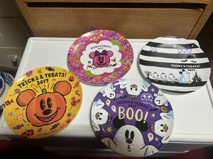 かぼちゃミッキー ＆ おばけミッキー お皿セット ディズニー ハロウィーン2017」 東京ディズニーリゾート限定