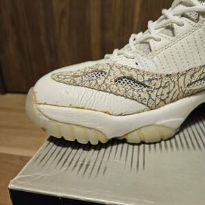 NIKE AIR JORDAN 11 RETRO Low (142カラー) 白セメント US10(28cm)の画像9