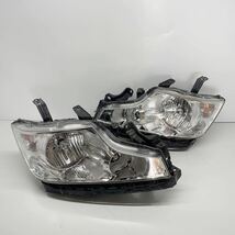 【コーティング済】ホンダ RK1 RK2 RK5 RK6ステップワゴン スパーダ ヘッドライト ヘッドランプ 左右セット LR HID 100-22013 J1 P60099_画像1