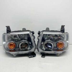 【コーティング済】H81W H82W H91W H92W EKワゴン オッティ EKスポーツ ヘッドランプ ヘッドライト 左右セット LR HID レベ付 P6537 P60110