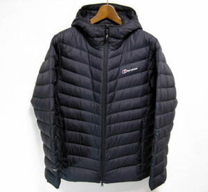 berghaus バーグハウス HYDRODOWN 600 PERTEX COMBUST DWN JKT ダウンジャケット パーカー 黒 Lサイズ