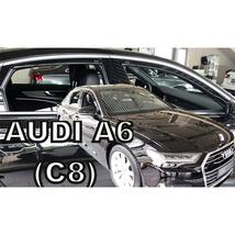 ヘコ（HEKO）アウディ A6(C8/F2) セダン ドアバイザー　フロント＆リア　1台分★新品 送料無料★AUDI サイドバイザー セット 5524689_画像1