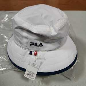 FILAゴルフ　レディースレインハット帽子　フリーサイズ　未使用保管　ゴルフ用帽子　フィラ　定価3500円+税　女子ゴルフ　アウトドア　