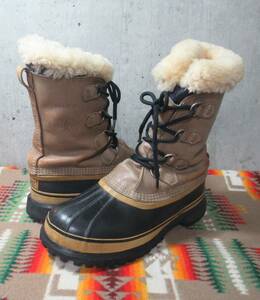 VINTAGE Old model *SOREL/soreru* boots snow boots maple Mark MADE IN CANADA Canada made MANITOUmanitou