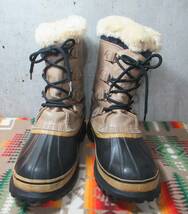 VINTAGE オールドモデル★SOREL/ソレル◇ブーツ スノーブーツ カエデマーク MADE IN CANADA カナダ製 MANITOU マニトウ_画像4