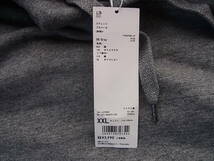 新品 XXL UNIQLO U ユニクロ ユー スウェット プルパーカ 05 グレー 341-419545_画像3