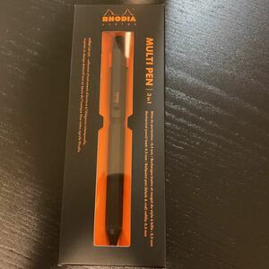 【未使用】RHODIA ロディア MULTI PEN マルチペン 3in1 ブラック