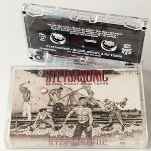 【HIP-HOP/カセットテープ】STETSASONIC/BLOOD, SWEAT & NO TEARS(TBC1024)ステッツァソニック/1991年名盤/PRINCE PAUL/TOMMY BOY/CASSETTE