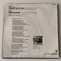 【7inch】38スペシャル/想い焦がれて (AMP-749)38 SPECIAL/CAUGHT UP IN YOU/ファイアースターター/サザンロック 1982年EP_画像2