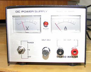 STEREO MASTER 安定化電源 AX-5000S 可変電圧 DC7V~24V 