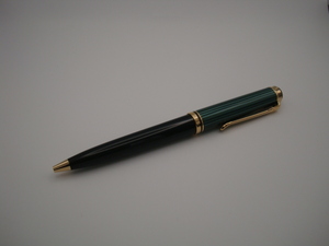 ペリカン　ボールペン　スーベレーン　K800　緑縞