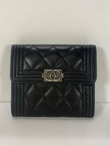 CHANEL ボーイシャネル スモールフラップウォレット