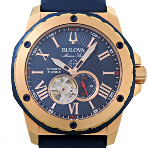 ［飯能本店］BULOVA ブローバ マリンスター 2022年購入品 98A227 腕時計 メンズ DH79013