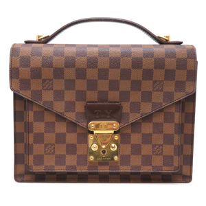 ［飯能本店］LOUIS VUITTON ルイ・ヴィトン モンソー ※イニシャル入り、刻印不鮮明 、ストラップ、鍵なし N48088（廃番） DH78953