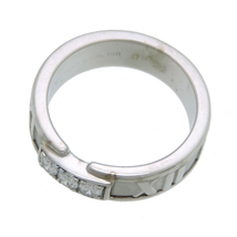 ［銀座店］TIFFANY&Co. ティファニー アトラス ダイヤモンド リング・指輪 750ホワイトゴールド 10号 レディース DH78313_画像2