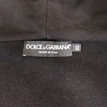 ［飯能本店］DOLCE&GABBANA ドルチェアンドガッバーナ パーカー #52 G90Z7Z スウェット コットン ブラック メンズ DH79346_画像4