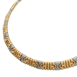 [ Ginza shop ]BVLGARI BVLGARY pa Len tesi necklace 750 yellow gold lady's DH78997