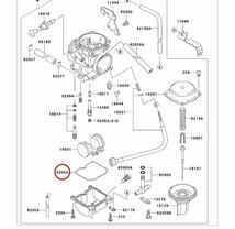 【在庫あり即納】Dトラッカー 250 J1-J2 カワサキ 純正 フロート チャンバー ガスケット KLX250 キャブレター パッキン Oリング Dトラ【T】_画像2