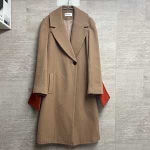 BELPER ベルパー BELTED COAT ベルトコート sizeF ベージュ系（画像参照） 【中目黒B1】