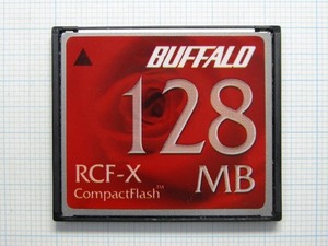 ★BUFFALO コンパクトフラッシュ １２８ＭＢ 中古★送料６３円～