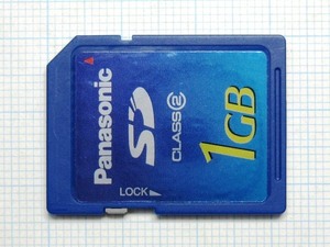 ★Panasonic ＳＤメモリーカード １ＧＢ 中古★送料６３円～ 