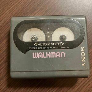 【ジャンク】SONY WALKMAN ＷＭ-51 カセットテープ用