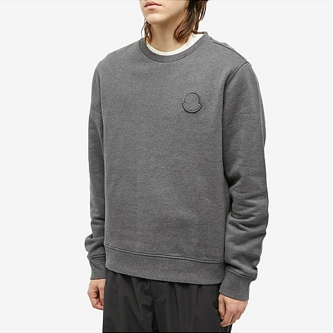 送料無料 61 MONCLER モンクレール 8G00045 899FL グレー トレーナー スウェット size L