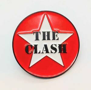 送料無料　ザ・クラッシュ　The Clash　ピンブローチ　ピンズ　バッジ　ロックバンド　アメリカン雑貨　スマアク