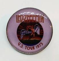 送料無料　レッド・ツェッペリン　Led Zeppelin　ピンブローチ　ピンズ　バッジ　ヒップホップ　アメリカン雑貨　スマアク_画像1