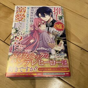 推し〈嘘〉の筆頭魔術師様が「俺たち、両思いだったんだね」と溺愛してくるんですが！？　１ （ブリーゼコミックス） 