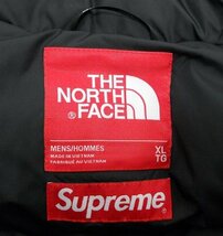 □Supreme×THE NORTH FACE シュプリーム×ノースフェイス Studded Nuptse Jacket スタッズ ヌプシ ダウンジャケット ND42100I サイズXL_画像7