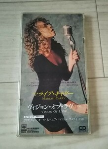 MARIAH CAREY マライア・キャリー　VISION OF LOVE ヴィジョン・オブ・ラヴ　国内廃盤プラスチックケース入り2曲収録8cm CDシングル 　